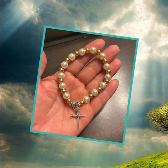 SOLD Nails of the Cross Bracelet - Picture 2 of 3